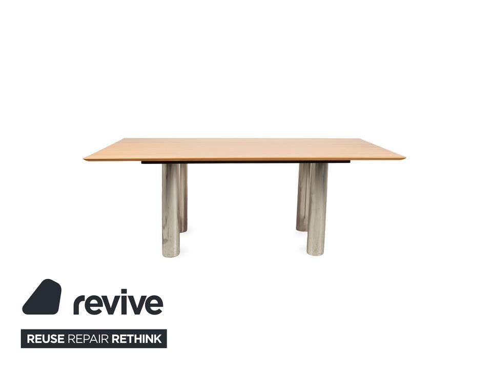 WK Wohnen WK 888 Holz Esstisch Braun – Bild 8