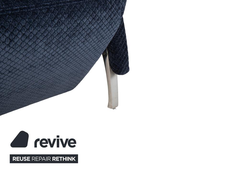 Rolf Benz 3100 Stoff Sessel Blau Neubezug manuelle Funktion ✨ – Bild 7