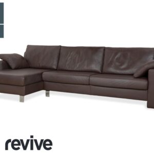 Ewald Schillig Concept Plus Leder Ecksofa Braun Mocca