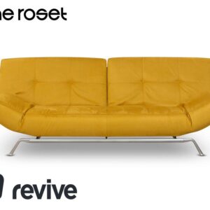 ligne roset Smala Stoff Dreisitzer Gelb Sofa Couch Neubezug ✨