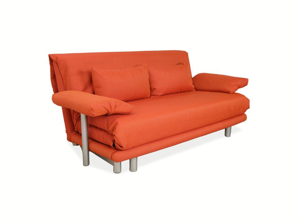 Ligne Roset Multy Dreisitzer Stoff Orange Neubezug manuelle ✨ – Bild 12