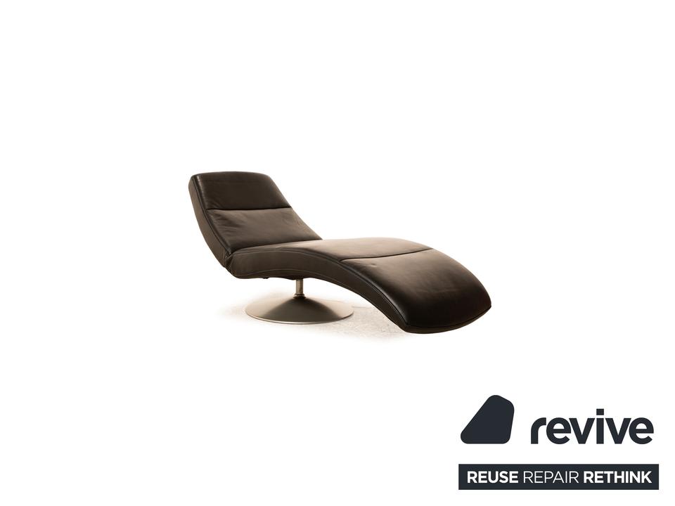 Ewald Schillig Silence Leder Liege Schwarz manuelle Funktion ✨ – Bild 10