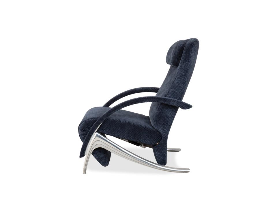 Rolf Benz 3100 Stoff Sessel Blau Neubezug manuelle Funktion ✨ – Bild 14