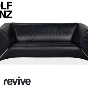 Rolf Benz 322 Zweisitzer Blau Dunkelblau Sofa Couch