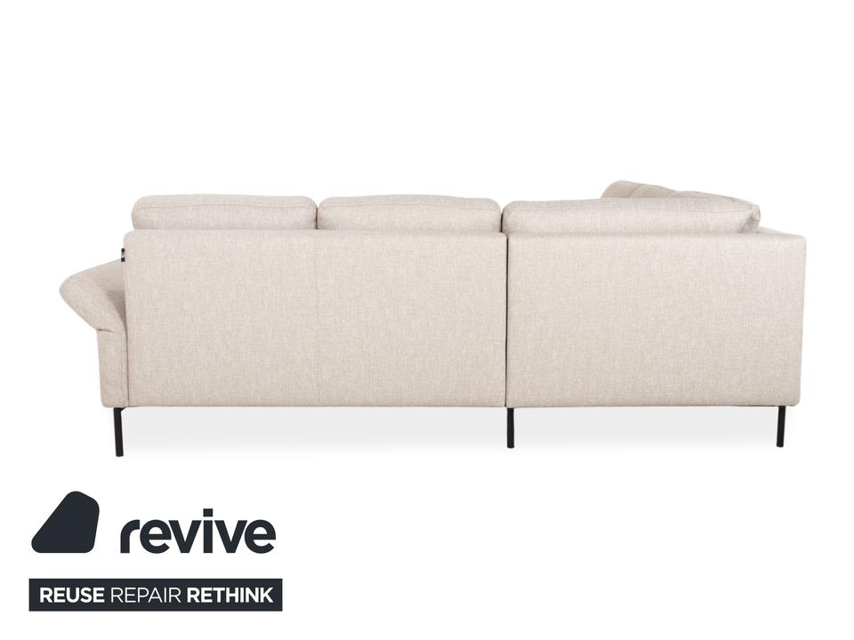 Contur Enna Stoff Ecksofa Beige Sofa Couch – Bild 12
