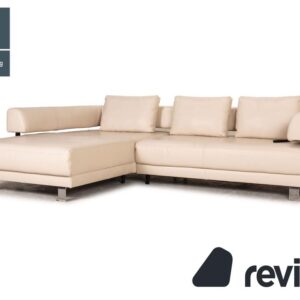 Ewald Schillig Brand Face Sofa Creme Ecksofa Couch elektr. ✨
