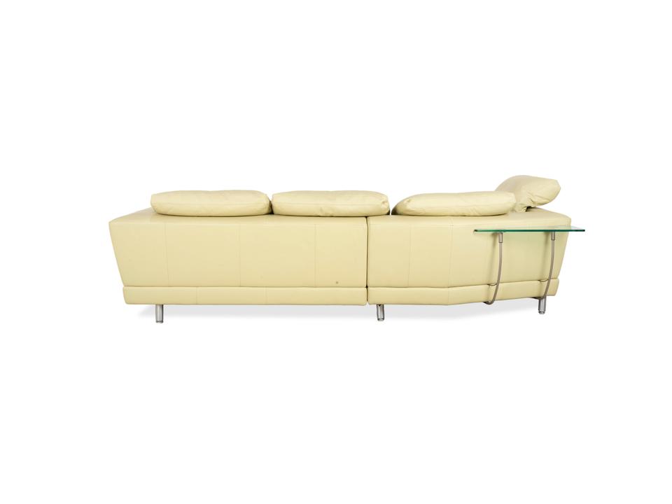 Rolf Benz 3000 Leder Viersitzer Pistazie Grün Sofa Couch – Bild 17