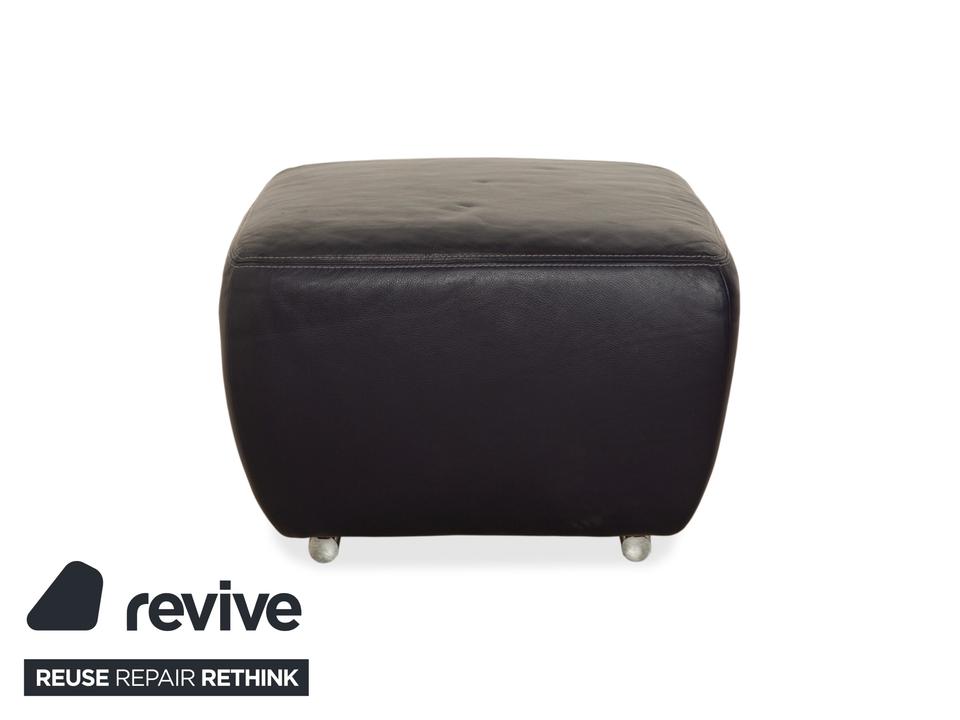 Koinor Avanti Leder Hocker Lila Aubergine – Bild 6