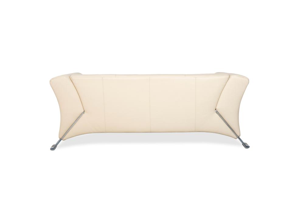 Rolf Benz 322 Leder Zweisitzer Creme Beige Sofa Couch – Bild 13