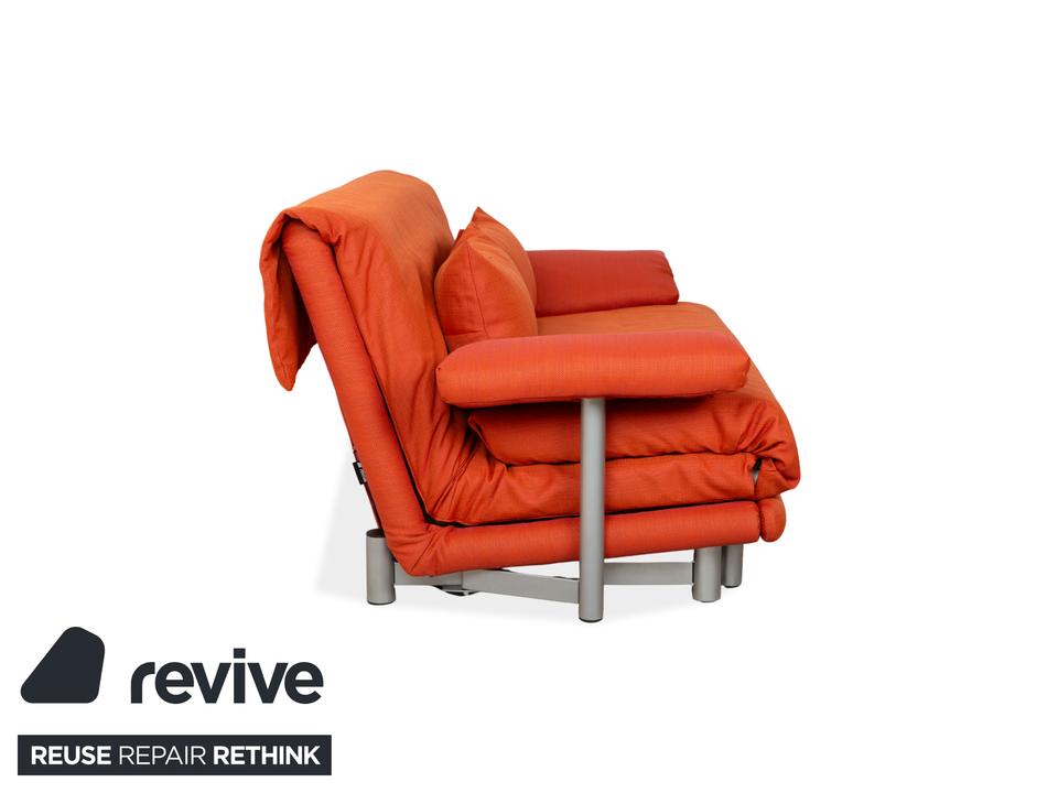 Ligne Roset Multy Dreisitzer Stoff Orange Neubezug manuelle ✨ – Bild 9