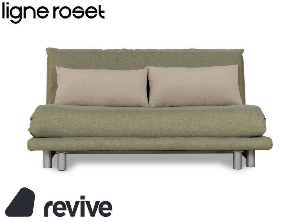 Ligne Roset Multy Stoff Dreisitzer Grün manuelle Funktion ✨