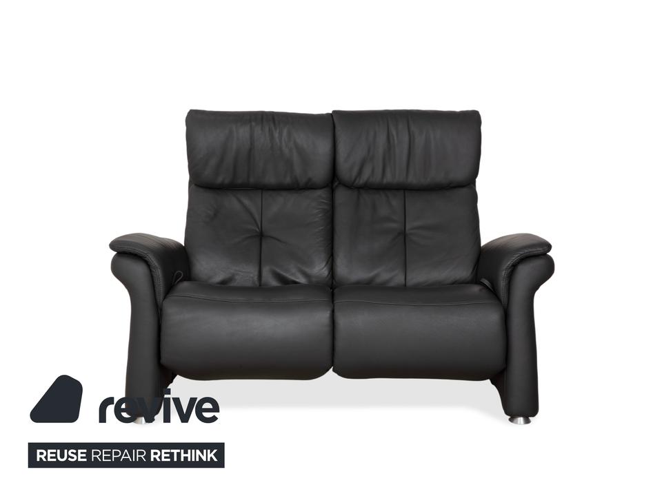 Mondo Varia Leder Zweisitzer Dunkelgrau Anthrazit manuelle – Bild 5
