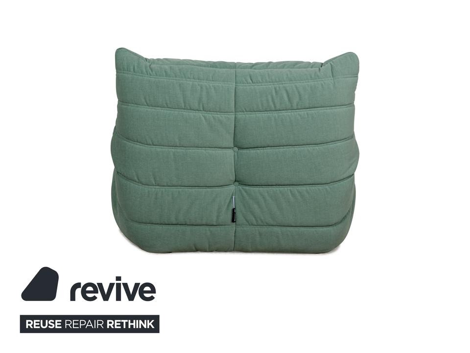 Ligne Roset Stoff Togo Sessel Grün Mint Neubezug ✨ – Bild 8