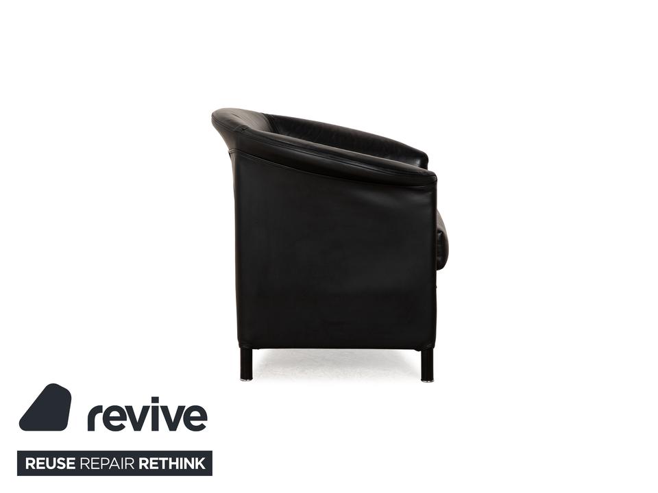Wittmann Aura Leder Sessel Schwarz ✨ – Bild 8