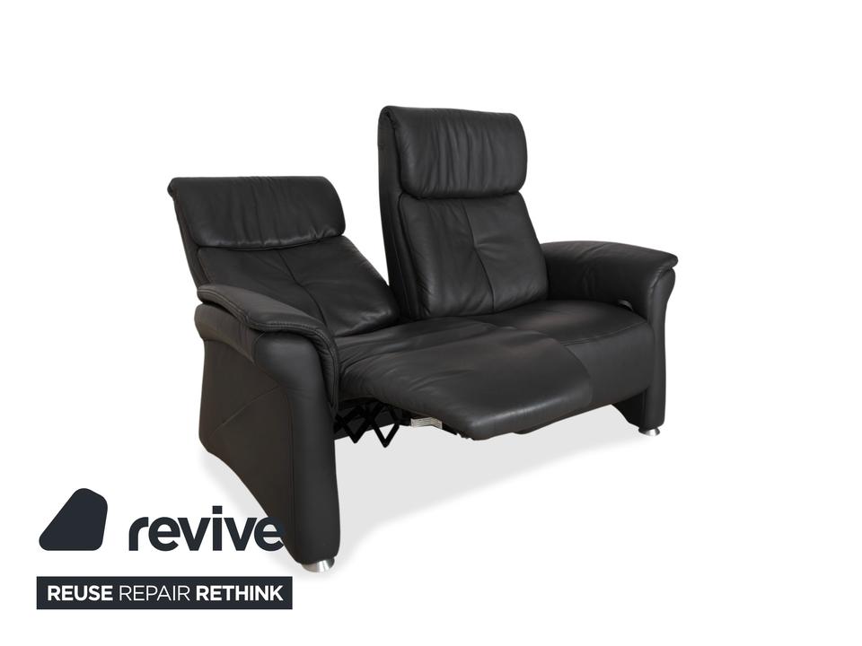 Mondo Varia Leder Zweisitzer Dunkelgrau Anthrazit manuelle – Bild 9