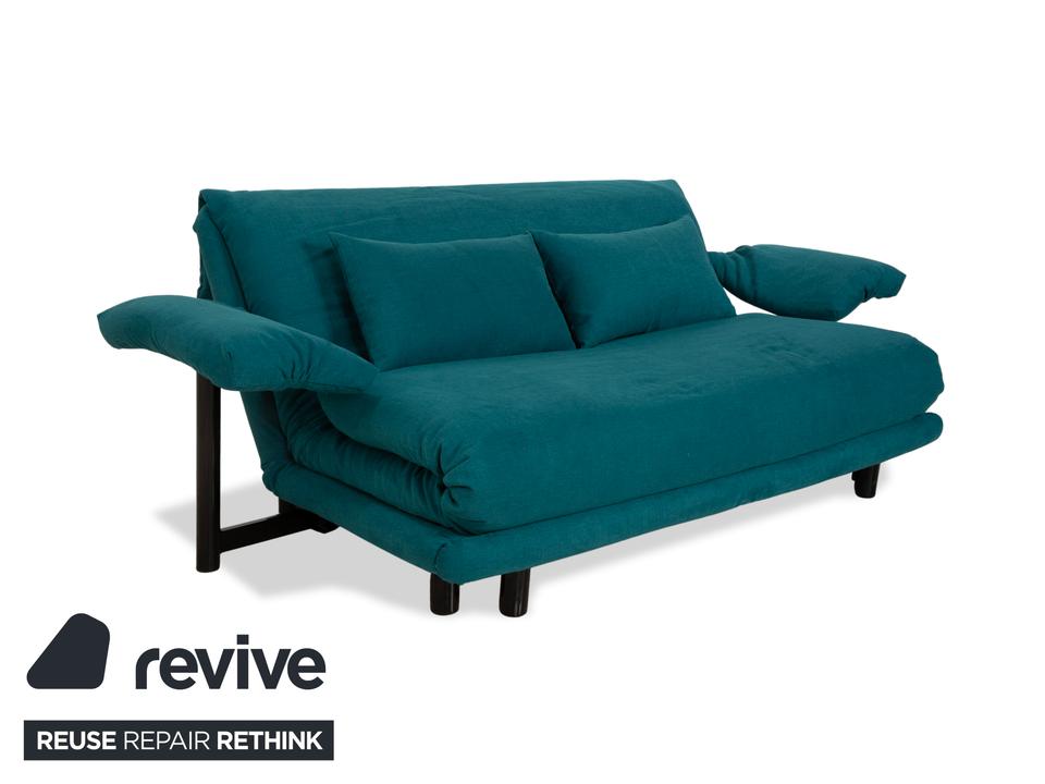 Ligne Roset Multy Stoff Dreisitzer Grün Blau Petrol ✨ – Bild 4