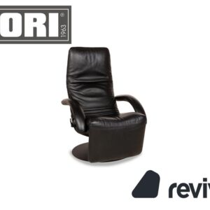 Jori Yoga Leder Sessel Schwarz manuelle Funktion ✨