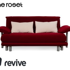 Ligne Roset Multy Stoff Dreisitzer Rot manuelle Funktion ✨