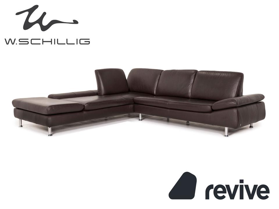 Willi Schillig Loop Leder Ecksofa Braun Dunkelbraun Funktion ✨