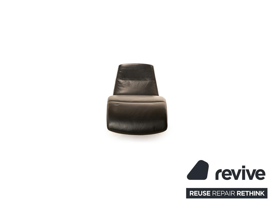 Ewald Schillig Silence Leder Liege Schwarz manuelle Funktion ✨ – Bild 12