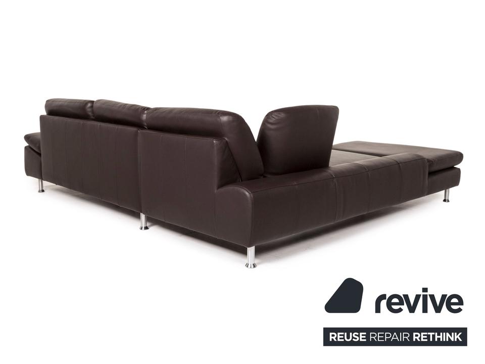 Willi Schillig Loop Leder Ecksofa Braun Dunkelbraun Funktion ✨ – Bild 8