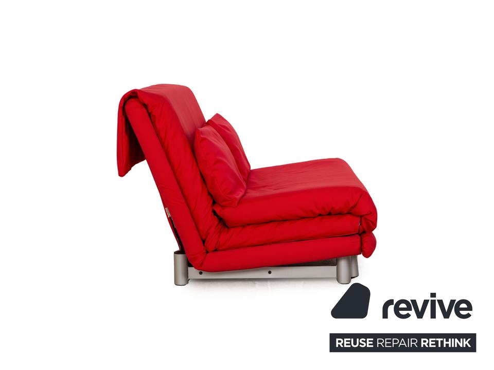 ligne roset Multy Stoff Schlafsofa Rot Zweisitzer Sofa Funktion ✨ – Bild 6