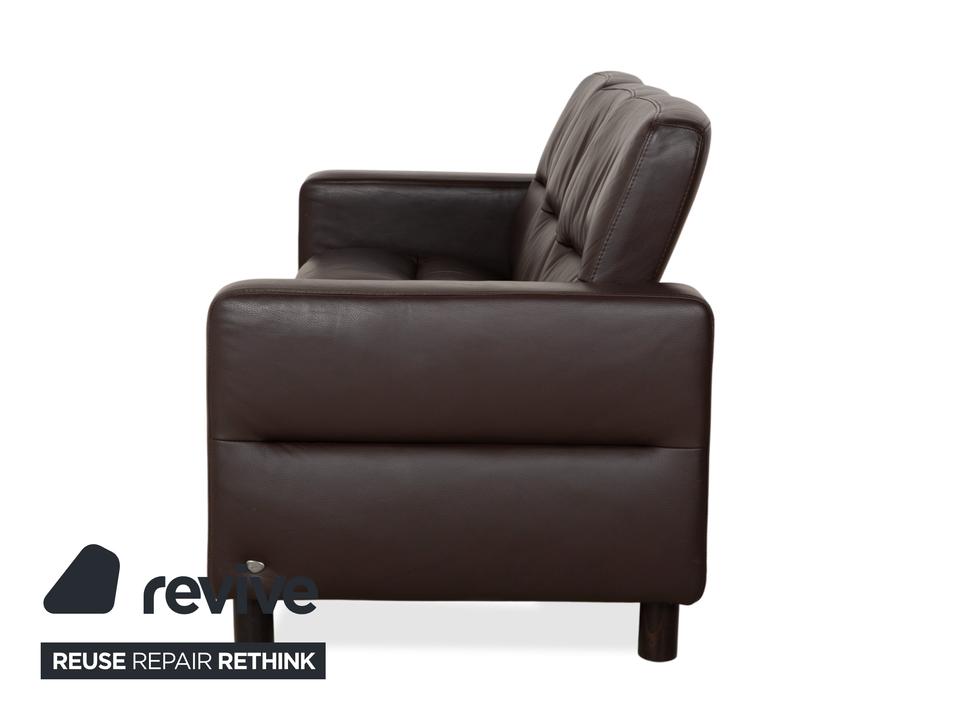 Stressless Wave Leder Dreisitzer Braun Espresso manuelle – Bild 20