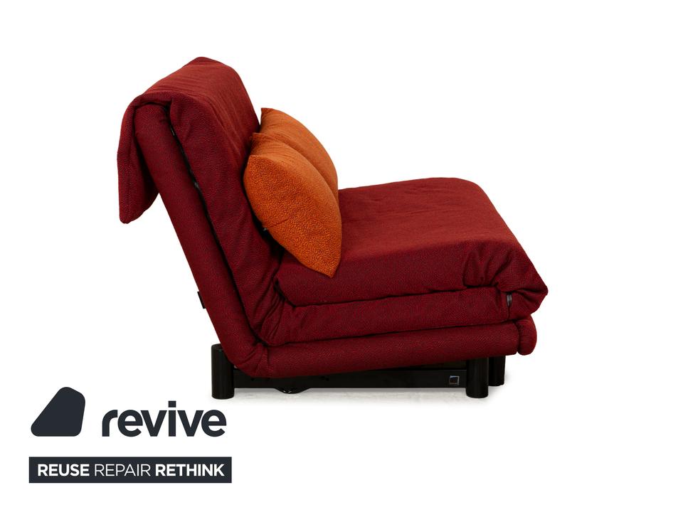 Ligne Roset Multy Stoff Zweisitzer Rot Orange Schlaffunktion ✨ – Bild 9