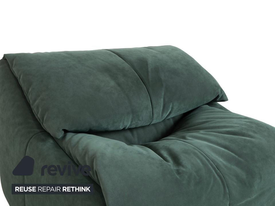 ligne roset Plumy Stoff Sessel Grün Salbei manuelle Funktion – Bild 7