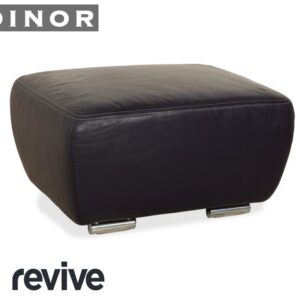 Koinor Avanti Leder Hocker Lila Aubergine