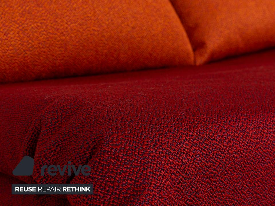 Ligne Roset Multy Stoff Zweisitzer Rot Orange Schlaffunktion ✨ – Bild 7