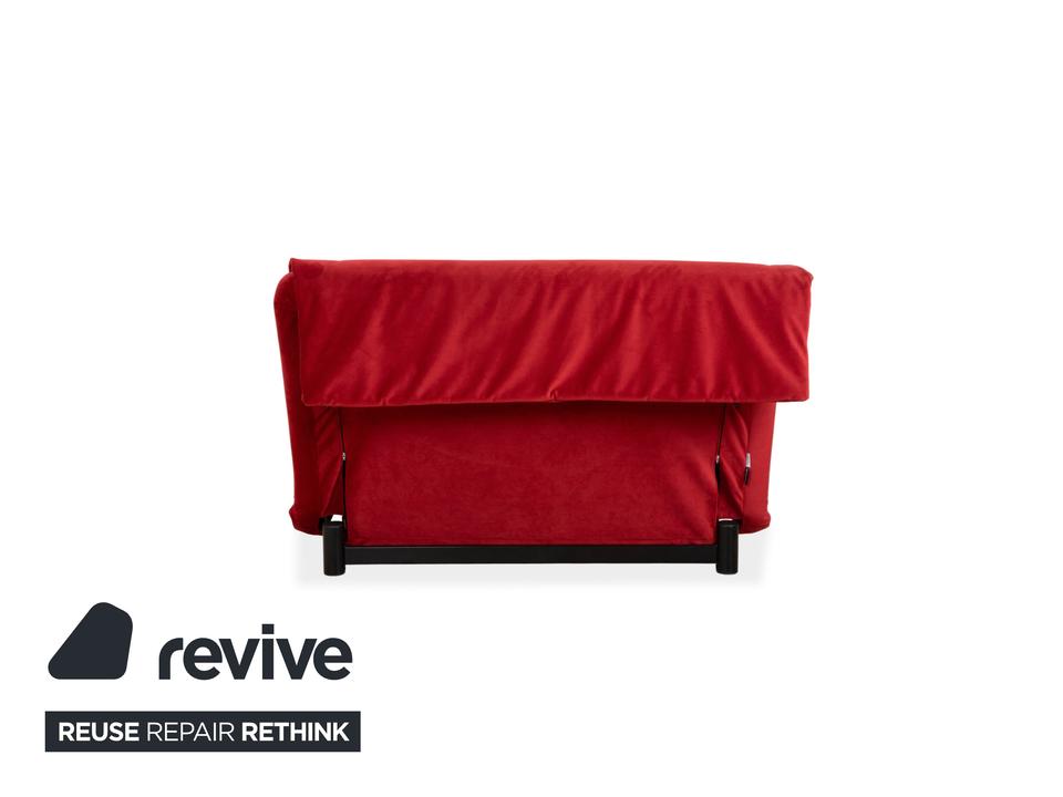 Ligne Roset Multy Stoff Rot manuelle Schlaffunktion Sofa Couch ✨ – Bild 11
