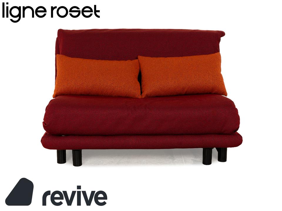 Ligne Roset Multy Stoff Zweisitzer Rot Orange Schlaffunktion ✨