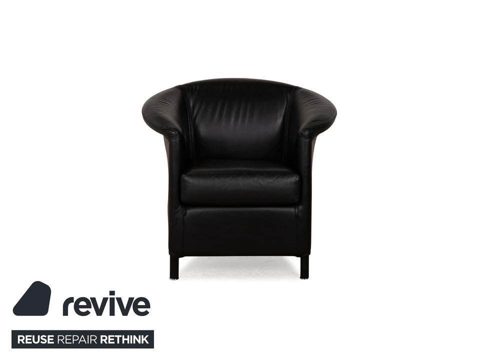 Wittmann Aura Leder Sessel Schwarz ✨ – Bild 7