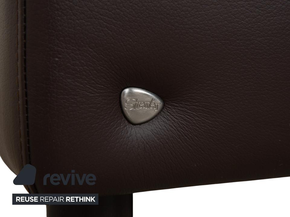 Stressless Wave Leder Dreisitzer Braun Espresso manuelle – Bild 12