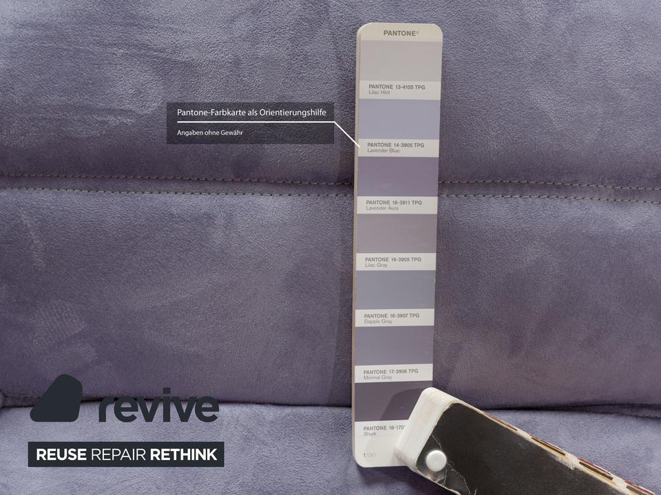 Ligne Roset Togo Stoff Zweisitzer Grau Denver 391 Sofa Couch ✨ – Bild 6