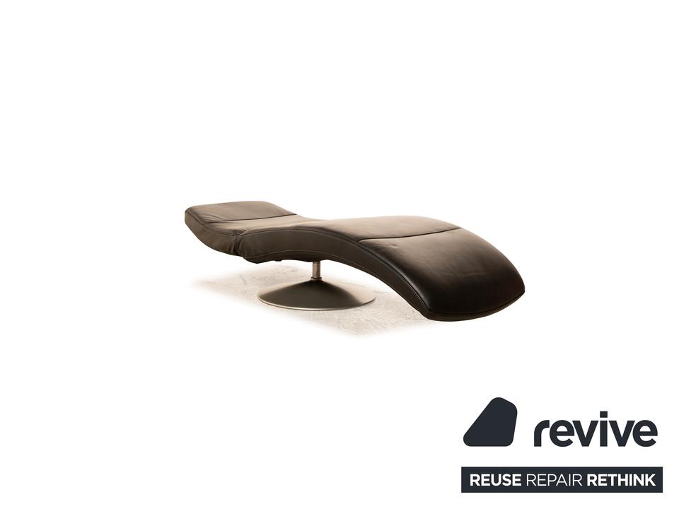 Ewald Schillig Silence Leder Liege Schwarz manuelle Funktion ✨ – Bild 11