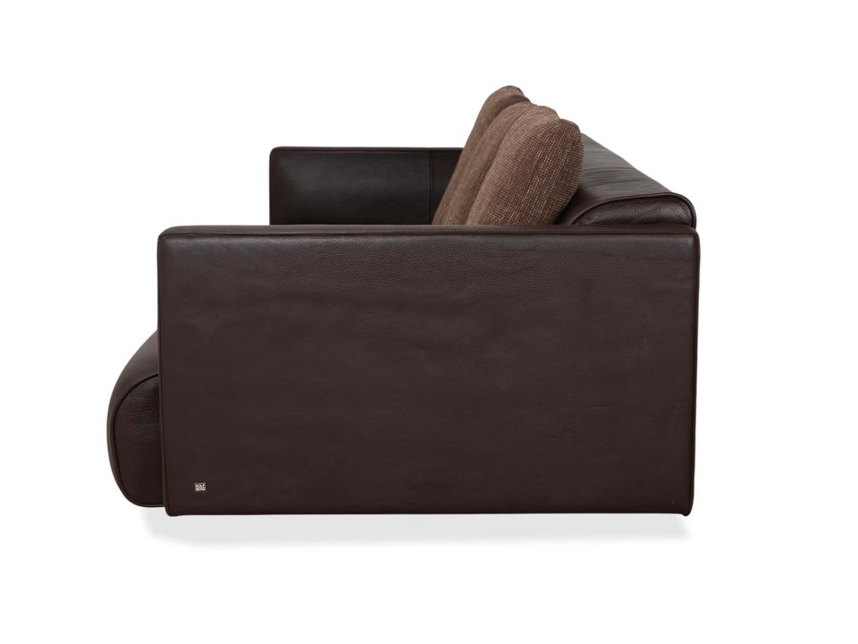 Rolf Benz 6300 Leder Viersitzer Braun Espresso Sofa Couch – Bild 15