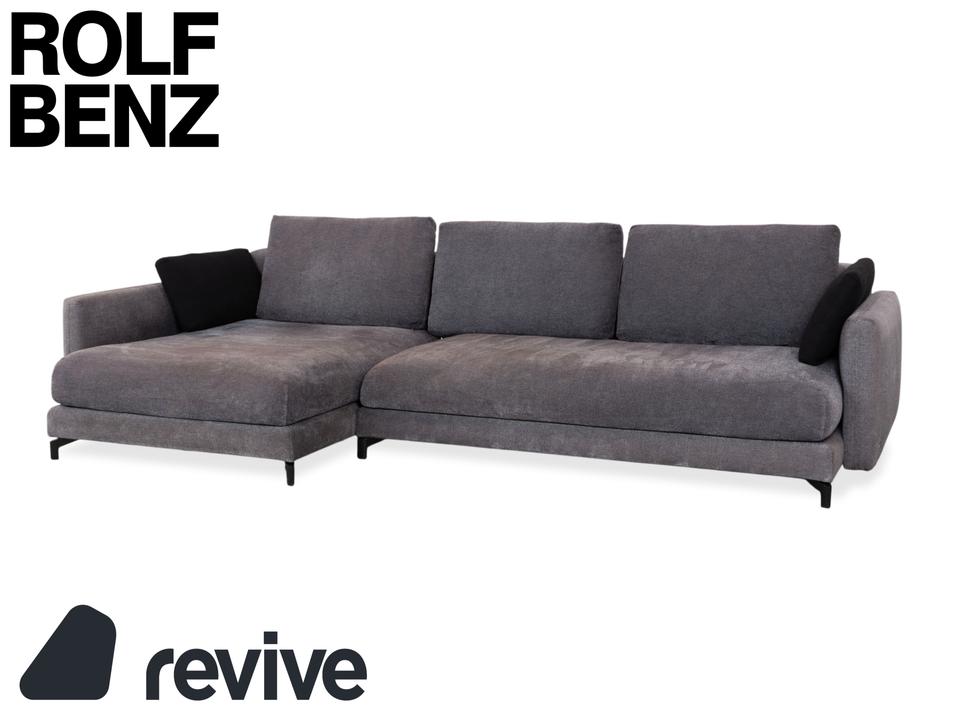 Rolf Benz Nuvola Stoff Ecksofa Grau Anthrazit Sofa Couch