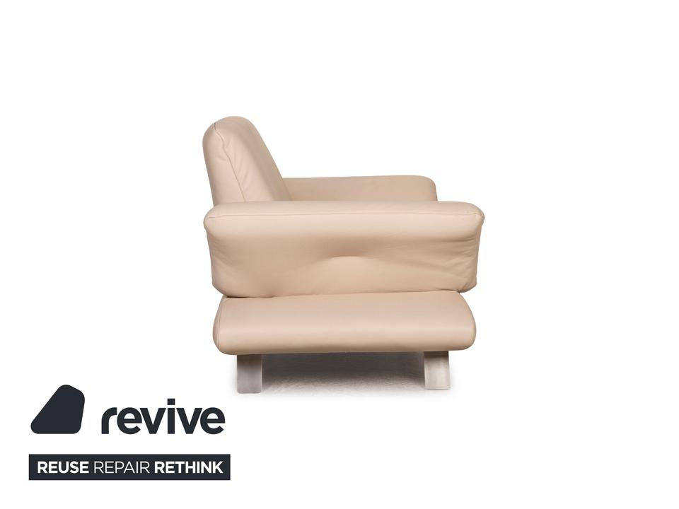 Koinor Rossini Leder Sofa Creme Zweisitzer Couch Funktion ✨ – Bild 10