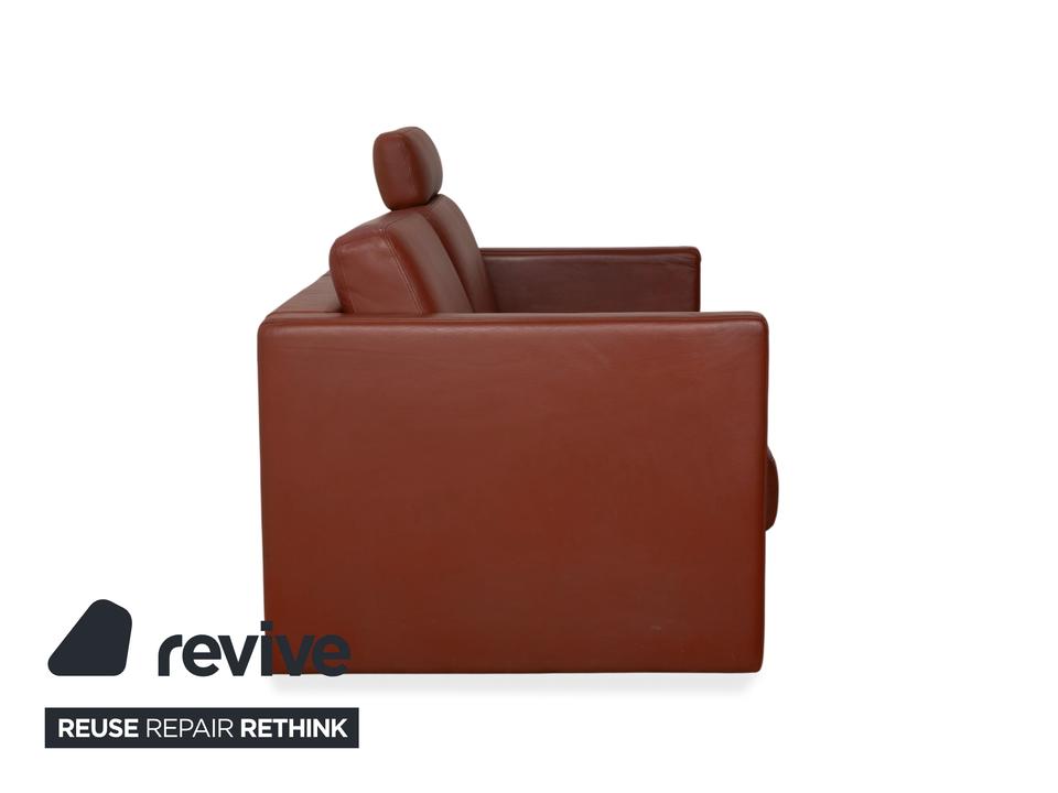 Rolf Benz Ego Leder Zweisitzer Braun Sofa Couch – Bild 9