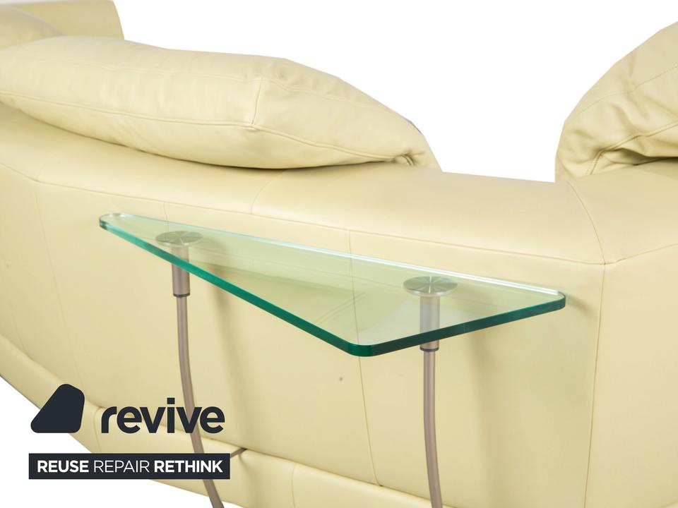 Rolf Benz 3000 Leder Viersitzer Pistazie Grün Sofa Couch – Bild 9