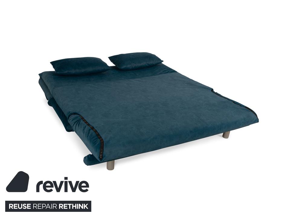Ligne Roset Multy Dreisitzer Blau Petrol Schlafsofa Couch Sofa ✨ – Bild 3