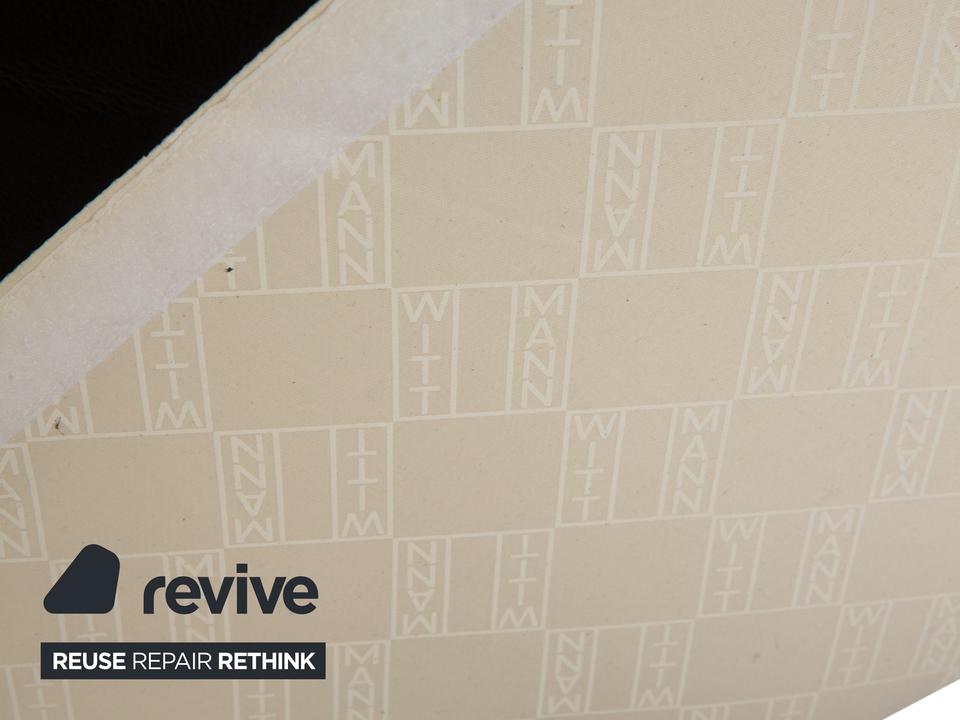 Wittmann Aura Leder 2x Sessel Schwarz – Bild 10