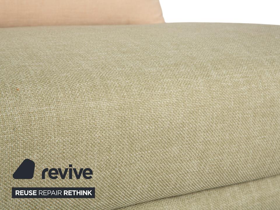 Ligne Roset Multy Dreisitzer Stoff Hellgrün Beige manuelle ✨ – Bild 5