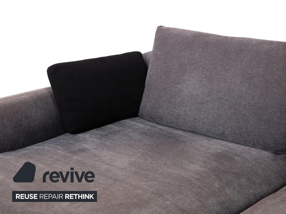 Rolf Benz Nuvola Stoff Ecksofa Grau Anthrazit Sofa Couch – Bild 6