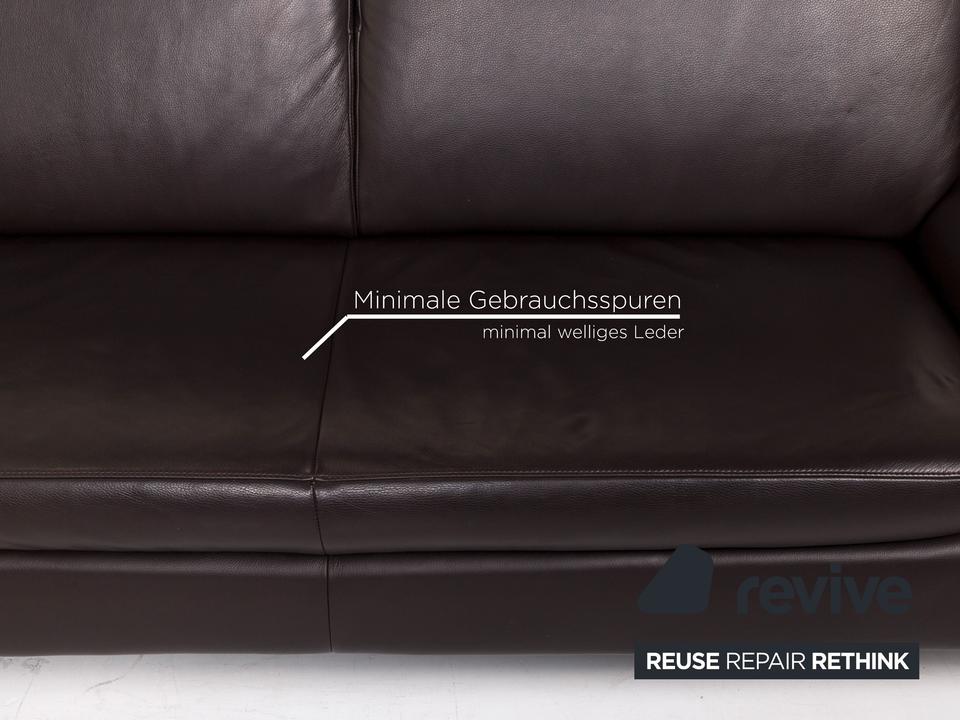 Willi Schillig Loop Leder Ecksofa Braun Dunkelbraun Funktion ✨ – Bild 5