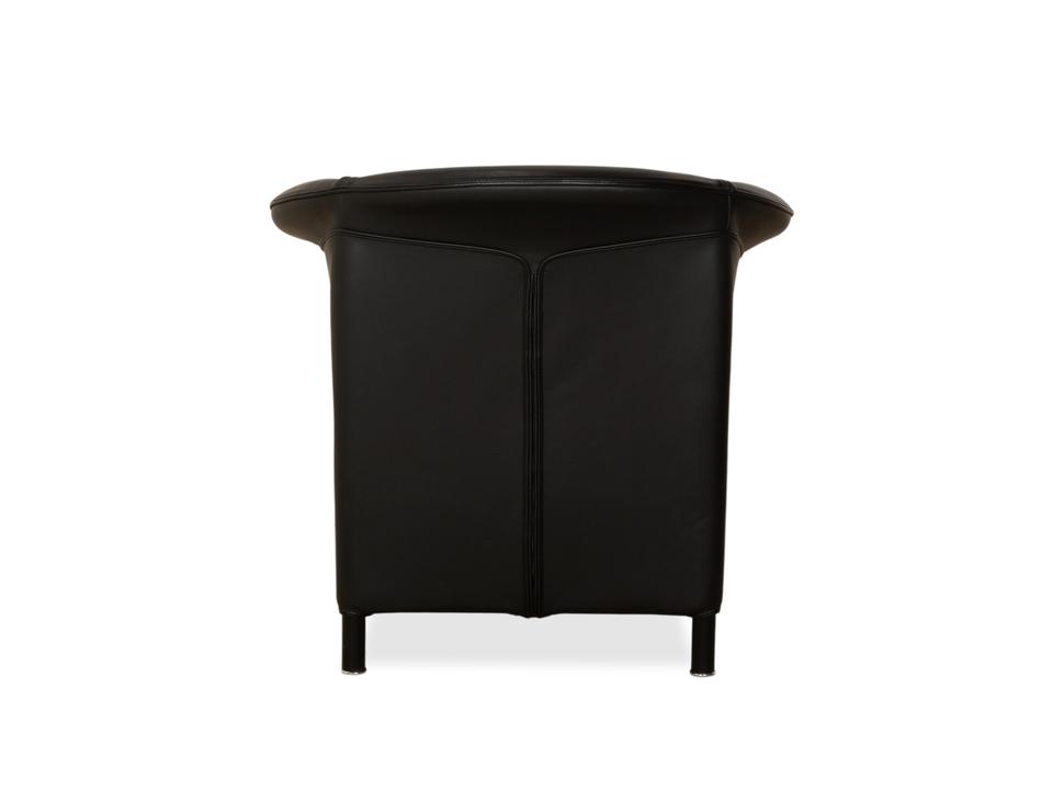 Wittmann Aura Leder 2x Sessel Schwarz – Bild 13