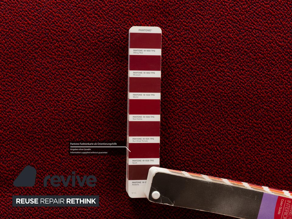 Ligne Roset Multy Stoff Zweisitzer Rot Orange Schlaffunktion ✨ – Bild 8