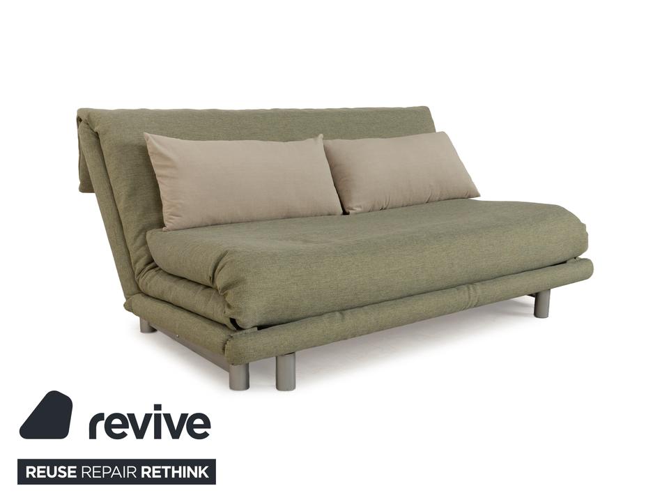 Ligne Roset Multy Stoff Dreisitzer Grün manuelle Funktion ✨ – Bild 4